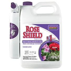 Bonide Rose Shield Spray, 128 oz Ready-to-Use, Insect and Disease Protection for Roses, Flowers and Ornamentals