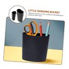 STOBOK Pack of 4 Storage Baskets, Plastic Containers, Hanging Wall