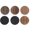 Hession 324 Pieces Adhesive Screw Hole Covers Wood Furniture Cabinet