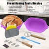 Sourdough Bread Starter Kit, Bread Proofing Basket 2-Pcs Set 9