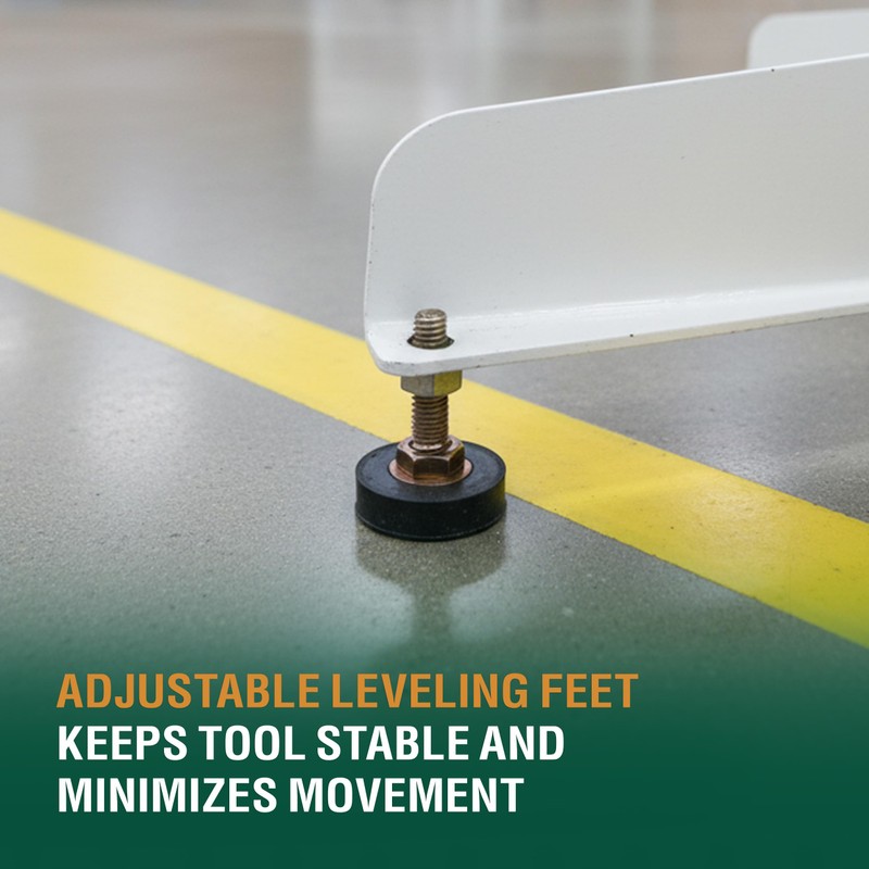 HTC Adjustable Bench Top Grinder Stand, 500-pound Weight Capacity, HGP-10