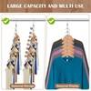 NAKBINX 5 Pack Space Saving Hangers Organizer: Collapsible Heavy Duty