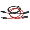 2Pcs Solar Panel Extension Cable 10AWG 6mm² Solar Extension Cable