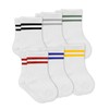 bistyle Baby Grip Ankle Socks 6 Pairs | Newborn Infant