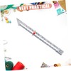 TEHAUX DIY Sewing Gauge Ruler for Measurement Markings Button Sliding