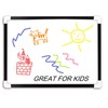 A4 Dry Wipe Magnetic Whiteboard Mini Home Office Notice Memo