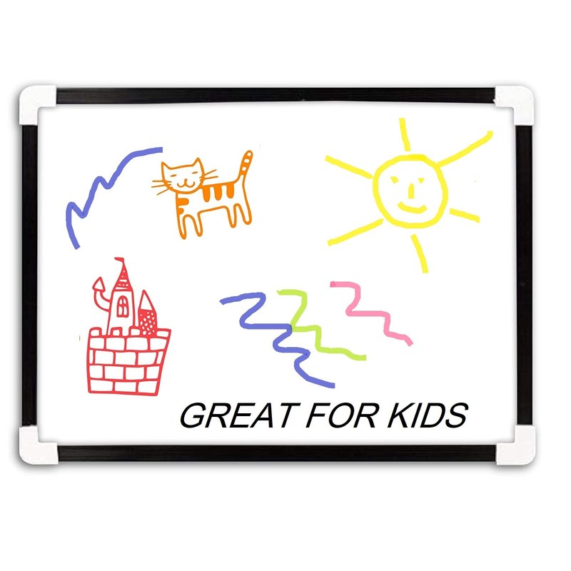 A4 Dry Wipe Magnetic Whiteboard Mini Home Office Notice Memo
