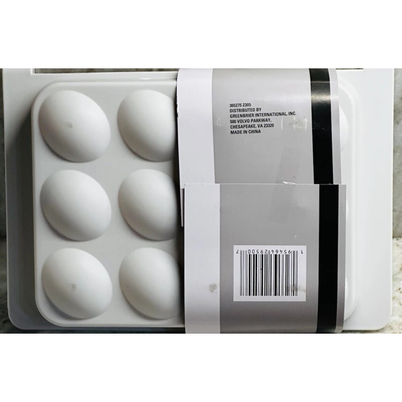 Storage Essentials Refrigerator Egg Storage Drawer Holder Fridge Shelf Space