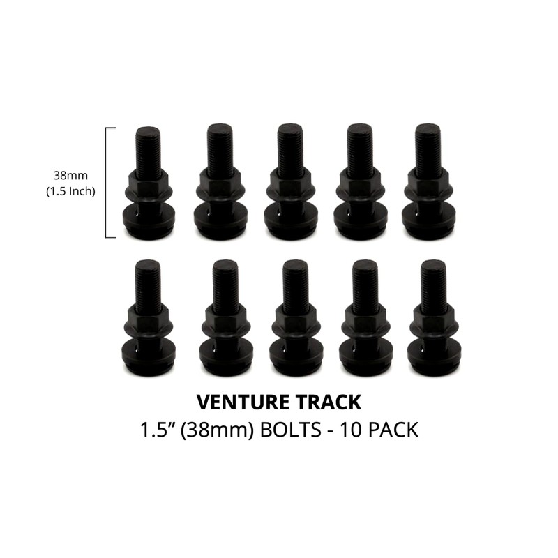 VanEssential L-Track Single Stud Bolt M10 x 1.0 Thread (Metric)