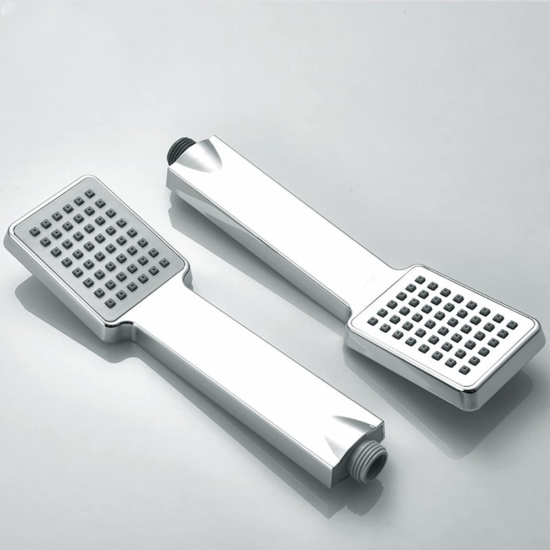 ENKI, EH008, Modern Square Shower Head and Hose Kit with