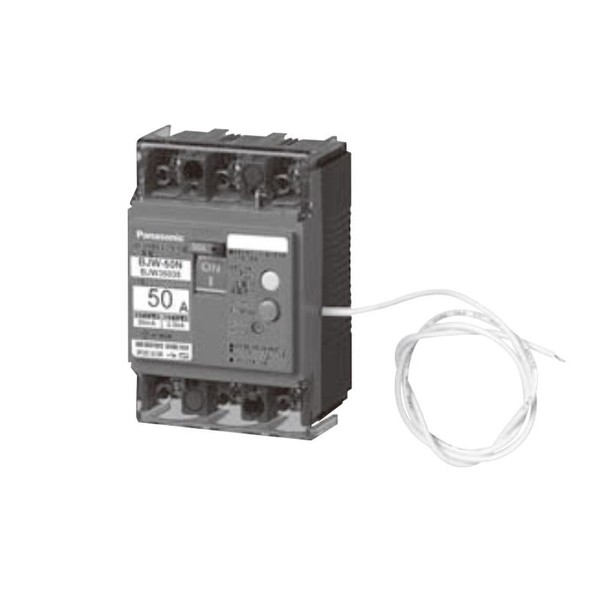 Panasonic BJW35035 Ground Leakage Circuit Breaker, BJW-N Type, O.C, 50AF