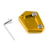 Topteng Motorcycle Kickstand Pad,Side Stand Extension Kickstand with CNC Aluminum