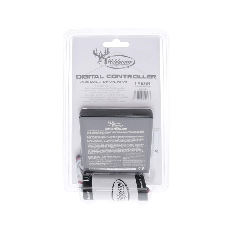WILDGAME INNOVATIONS Trophy Hunter Digital Timer for Hunting Game Feeder