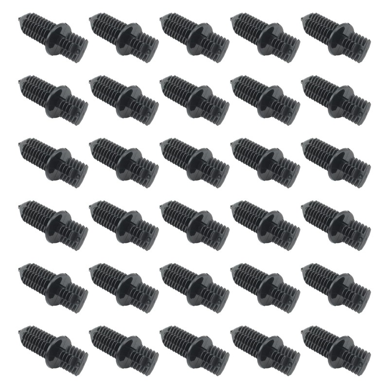 Topkidame 30pcs Double End Xmas Tree Retainer Clip Fastener 11/32"