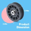 GLOXTED 539110311 & 539110411 Drive Idler Pulley and Belt Kit