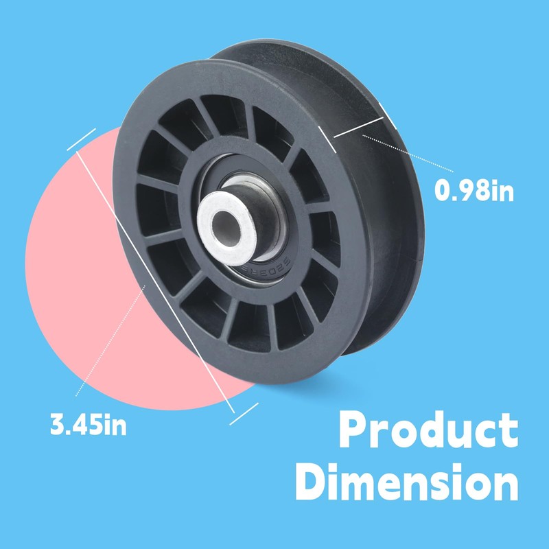 GLOXTED 539110311 & 539110411 Drive Idler Pulley and Belt Kit
