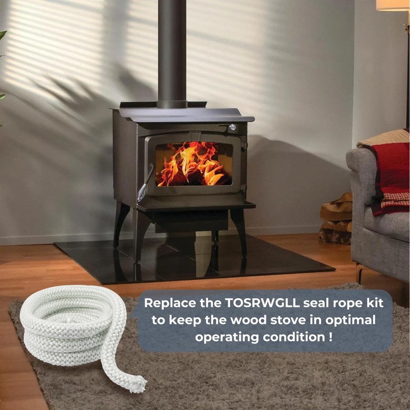 Outdoor Wood Furnace Door Seal Kit Replacemnet for Central Boiler