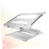 jojofuny Foldable Aluminum Alloy Laptop Stand Height Portable Notebook Bracket