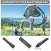 BESPORTBLE Tent Pole Bag - 2PCS Canopy Pole Storage Bag