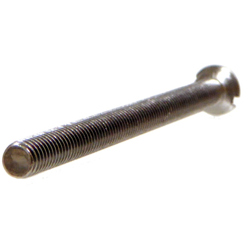 10 x M3.5 Black Nickel 50mm Long Screws - Flat