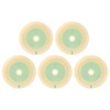 5pcs Ostomy Bag Barrier Clear Scale Cuttable Self Adhesive Hydrocolloid