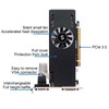 SAPLOS Radeon RX 550 Low Profile Graphics Card, 4GB, GDDR5,