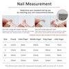 Handmade Press On Nails Soft Gel French Tip Press On