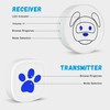 Whimsii Dog Doorbell, Wireless Ring Bell to Go Outside, IP55