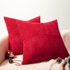 Softalker Christmas Cushion Cover 40 x 40 cm Red Cord