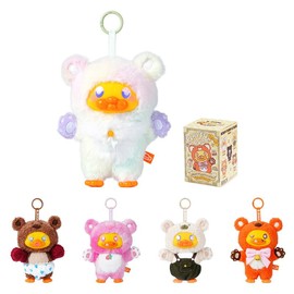 B.Duck Snuggle Bear Vinyl Plush Blind Box, Mystery Box:_Single Box