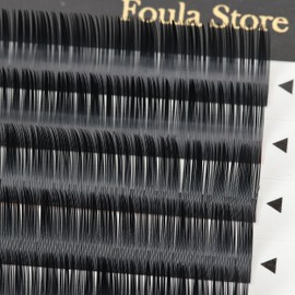 [hu-ra] Air Sable Seat 12 Row C Curl 0.15 mm Size Mix (9 mm/10 mm/11 mm/12 mm/13 mm)