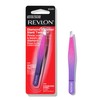 Revlon Diamond Collection Slanted Tip Tweezers, Ultra-Sharp for Precision Eyebrow