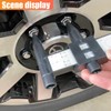 UHANBUT Car Wheel Rim Bolt Pattern Measuring Tool, 4 5
