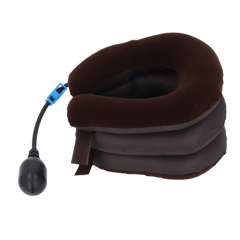 Neck Support Brace Stretcher Neck Decompression Inflatable Adjustable Cervical Traction