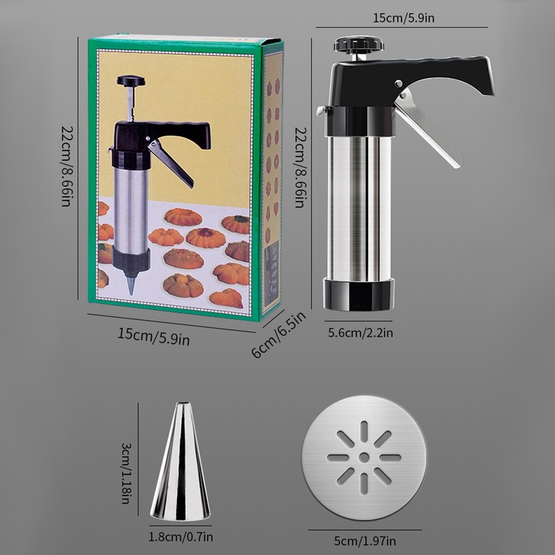 Cookie Gun Squeeze Cookie Machine Cream Mounted Gun Mounted Mouth