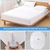 2 Pack King Size Premium Waterproof Mattress Protector, Soft Breathable
