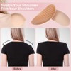 WILLBOND 4 Pairs Women Shoulder Pads Push up Soft Adhesive