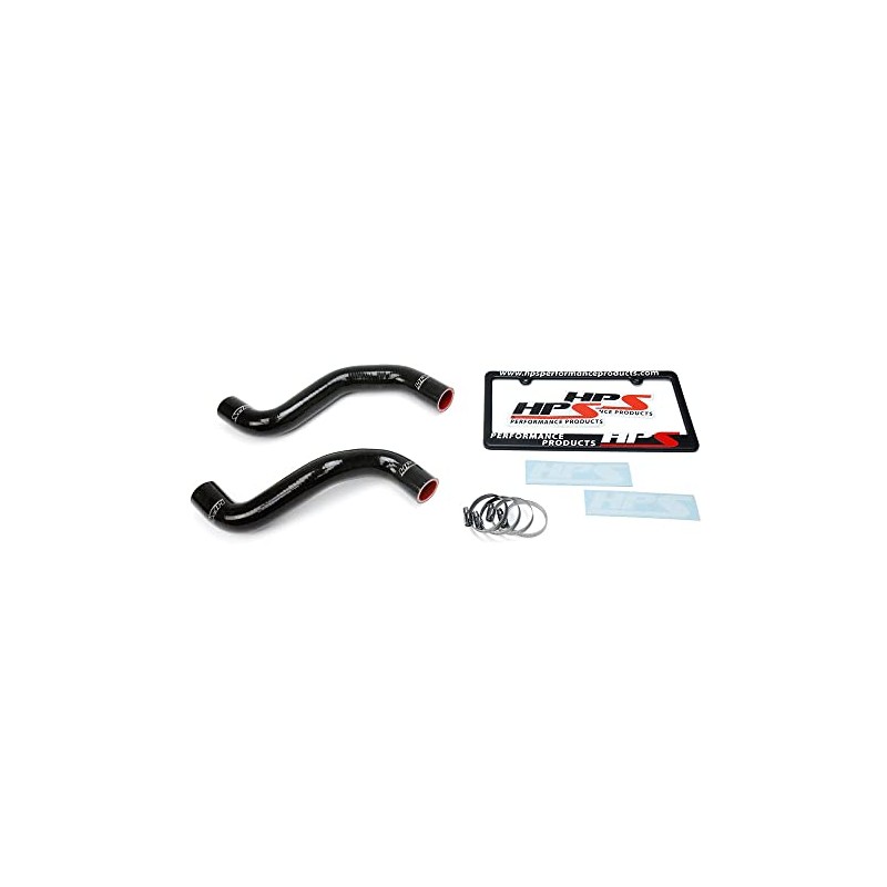 HPS Black Silicone Radiator Hose Kit Coolant OEM Replacement 57-1839-BLK