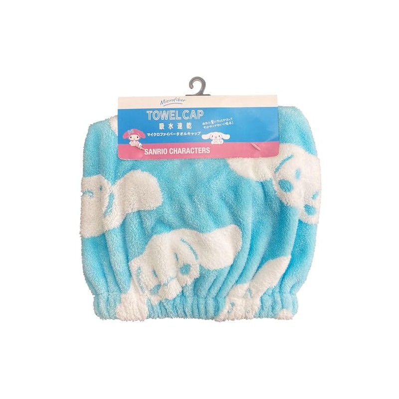 Hayashi ZO499400 Sanrio Cinnamorol Towel Cap, Microfiber, Approx. 7.9 x