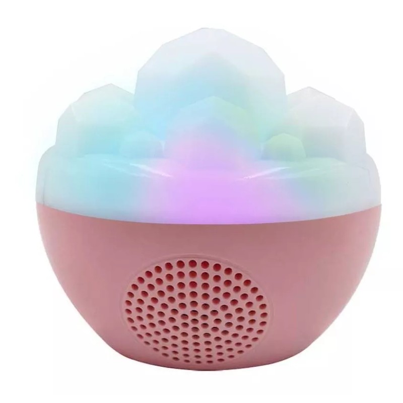 Maíz 5pzs Bocina Radio Fm Recargable Usb Bluetooth Luz Led