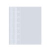 A7 Clear Seal Book, Mini, 6 Holes, Refillable, Double-Sided Pockets,
