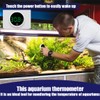 NHQZ Pack of 1 Aquarium Thermometer, 0-60°C Mini Aquarium Thermometer