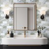 Art3d Peel and Stick Beige & White Wall Tiles –