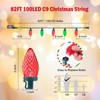 2 Pack C9 LED Christmas String Lights - Each 82ft
