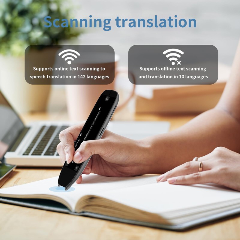 Scan Translator Pen, Dyslexia Tools, Language Translator Device, Text to