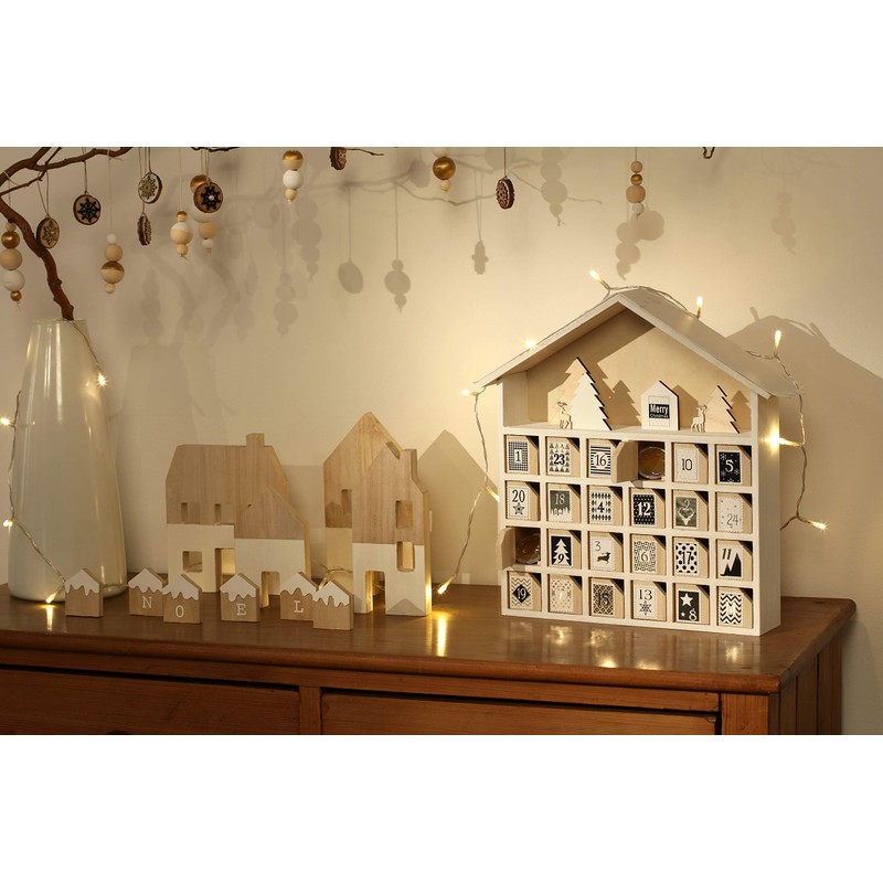 Artemio Advent Calendar House 31.5 x 7 x 34 cm,