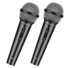 Facmogu 2PCS Fake Microphone Prop, Plastic Prop Microphone, Fake Pretend