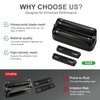 Foil & Cutter Replacement Compatible with BaBylissPRO FXONE, Black, 2