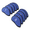 10pcs Golf Club Head Cover Breathable Nylon Mesh Soft Lining