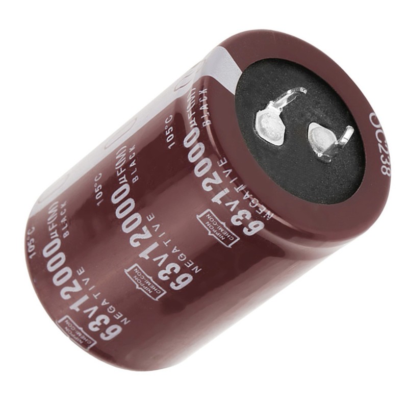2pcs Audio 63V 12000uf Filter HIFI Electrolytic Capacitor 35*50mm for